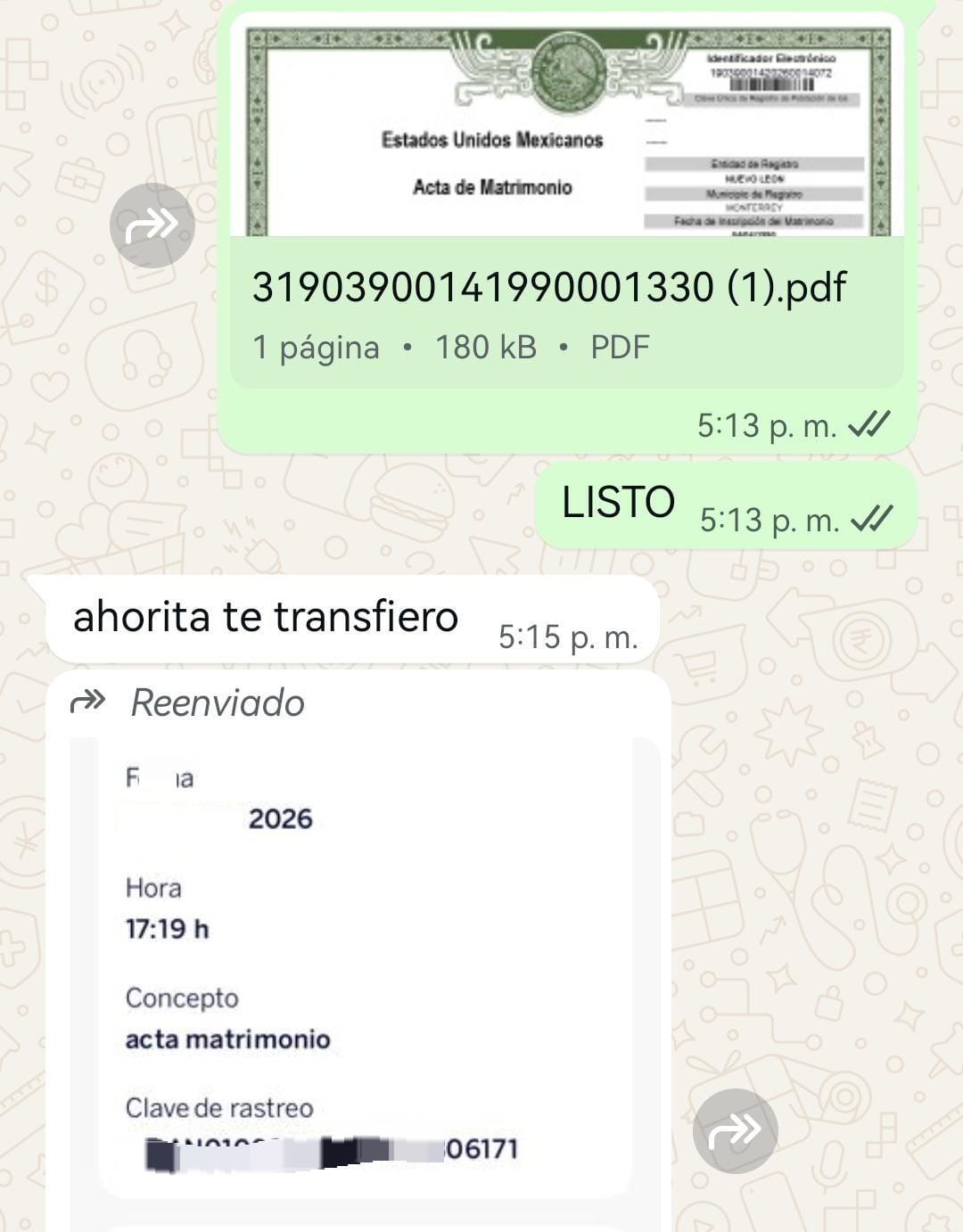 Opinión de cliente sobre trámites en línea en México